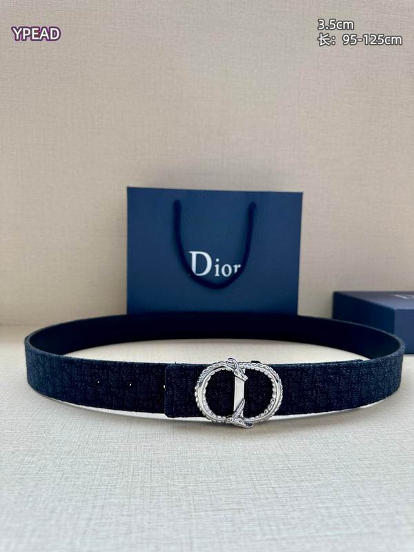 Dior belt 35mmX95-125cm 8L67